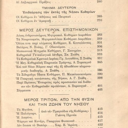 19 x 13 εκ. 2 σ. χ.α. + 448 σ. + 5 σ. χ.α., όπου στη φ. 1 κτητορική σφραγίδα CPC στο rec